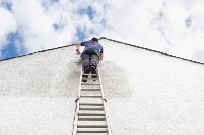Peinture extérieure à Busset — façades et ravalement
